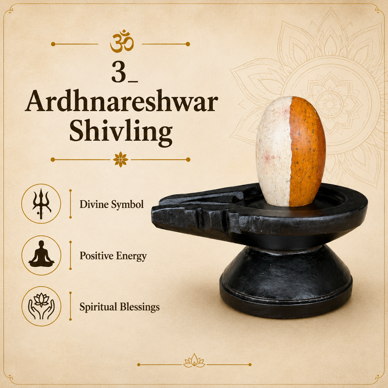 3 Ardhnareshwar Shivling