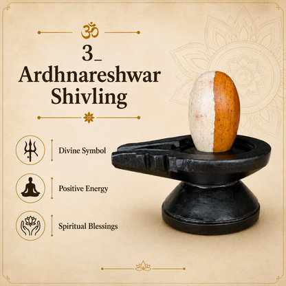 3 Ardhnareshwar Shivling