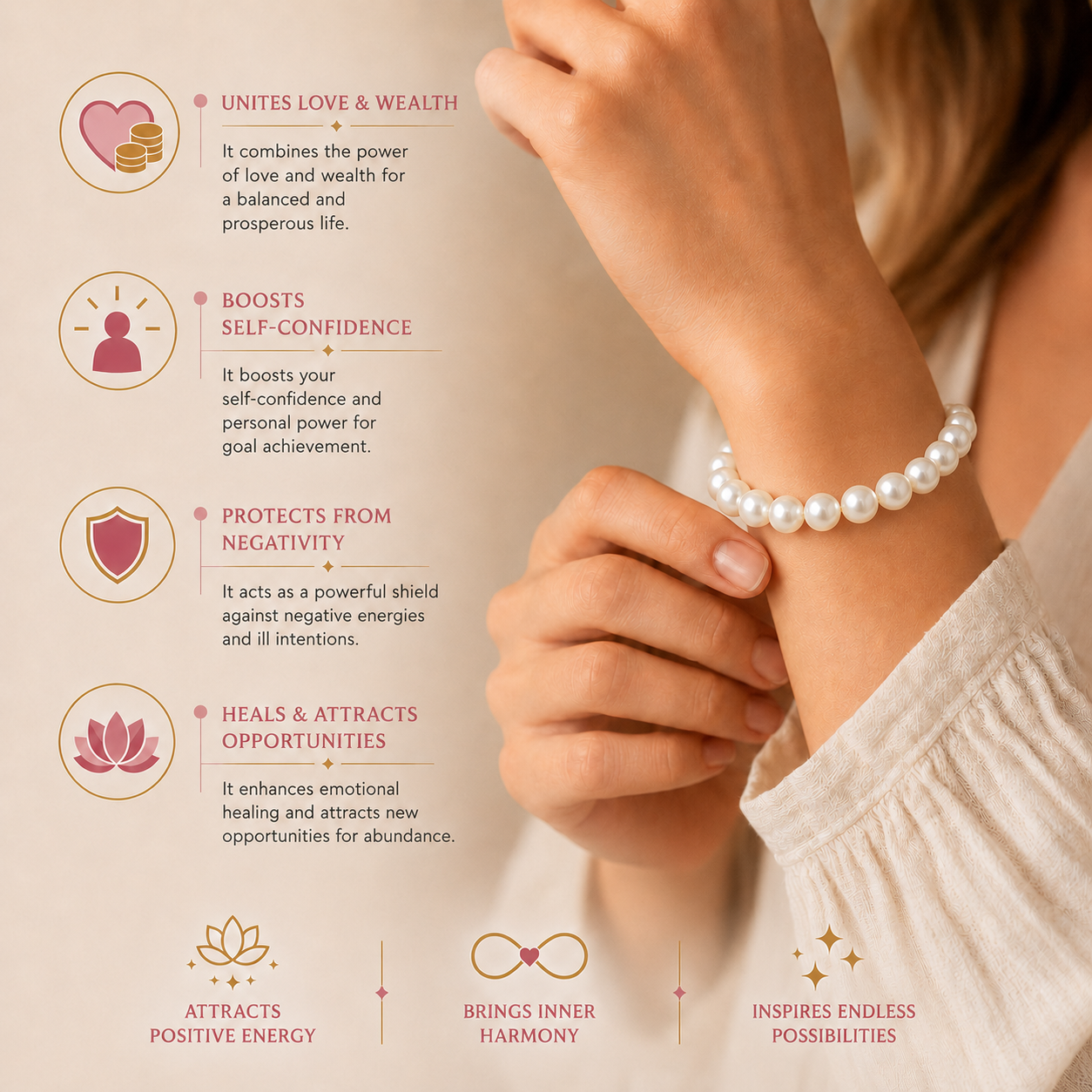 Pearl White Bracelet