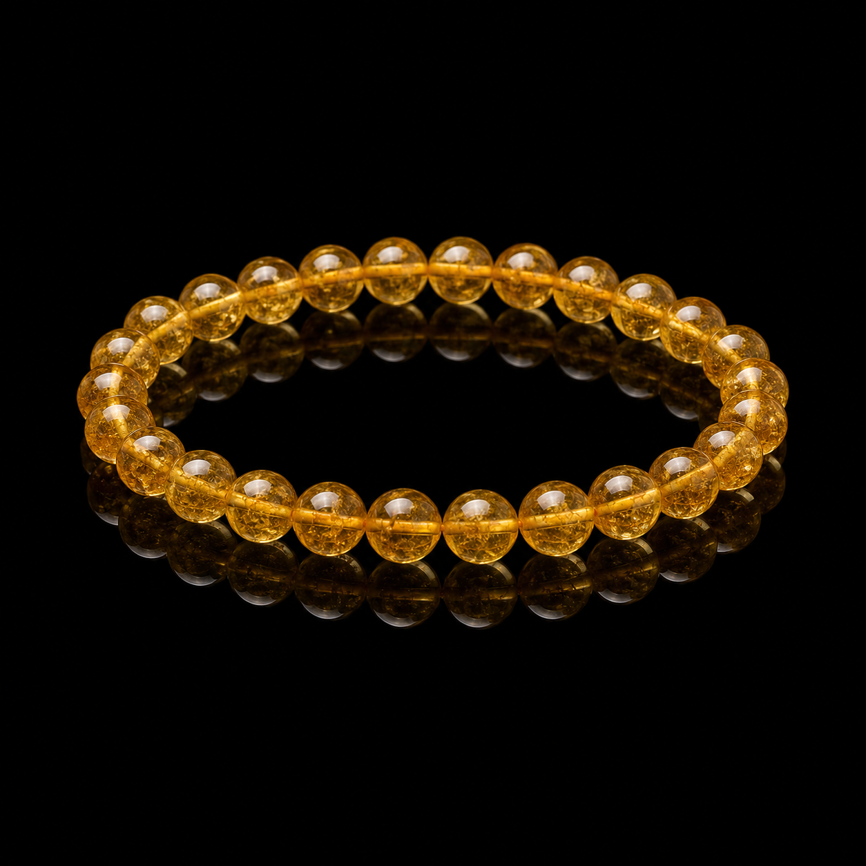 Yellow Citrine Bracelet