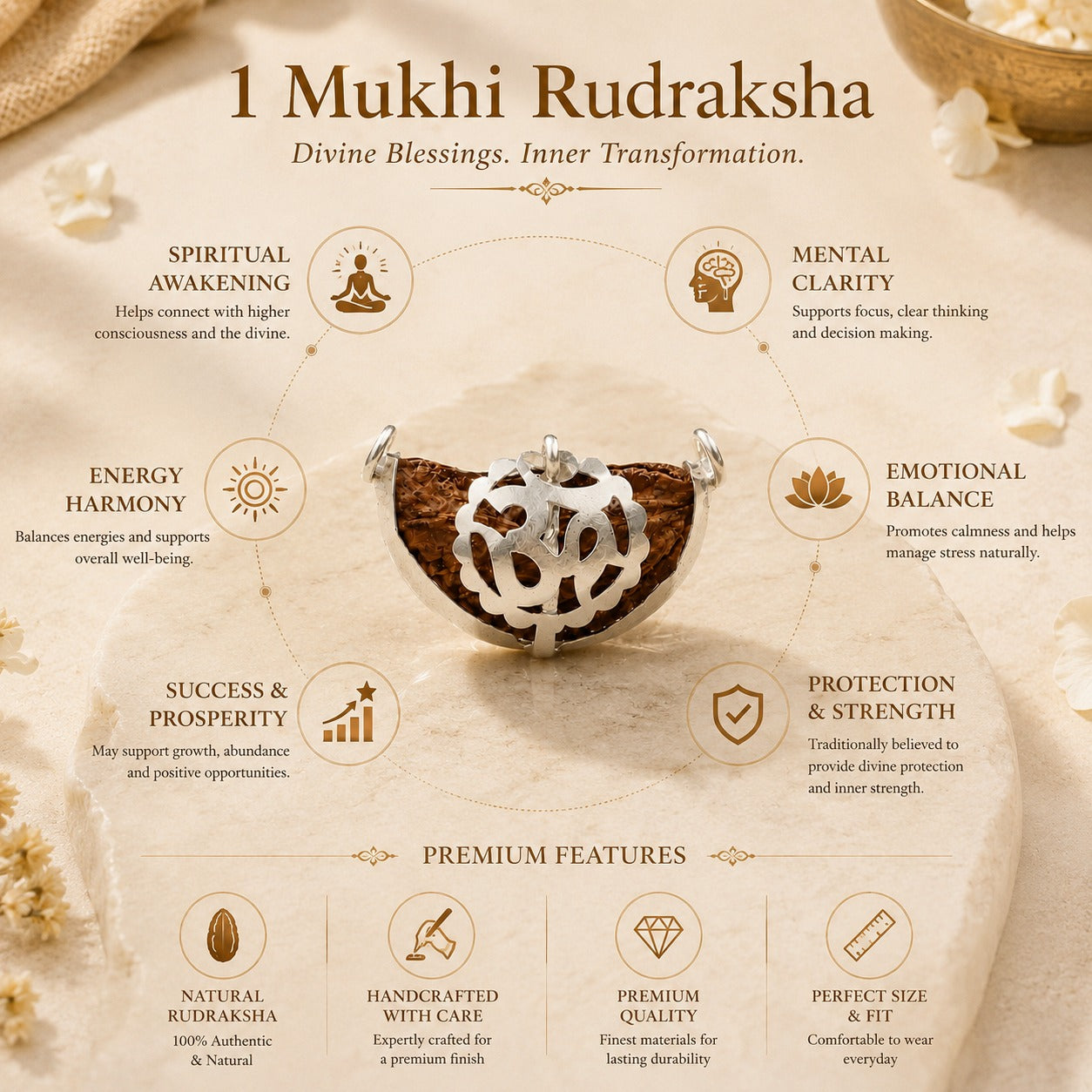 1Mukhi Rudraksha