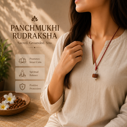 Panchmukhi Rudraksha Pendant